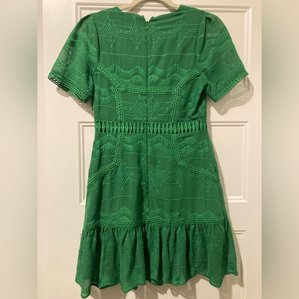 J.O.A green dress - Picture 2 of 3